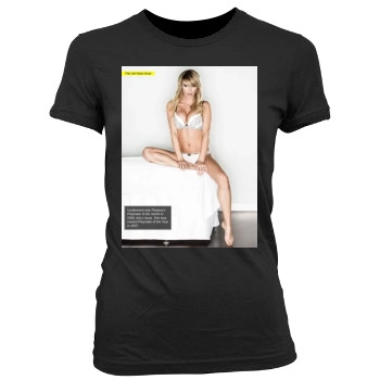 Sara Jean Underwood Women's Junior Cut Crewneck T-Shirt