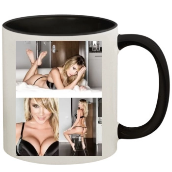 Sara Jean Underwood 11oz Colored Inner & Handle Mug