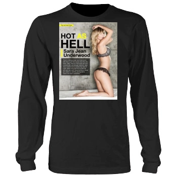 Sara Jean Underwood Men's Heavy Long Sleeve TShirt