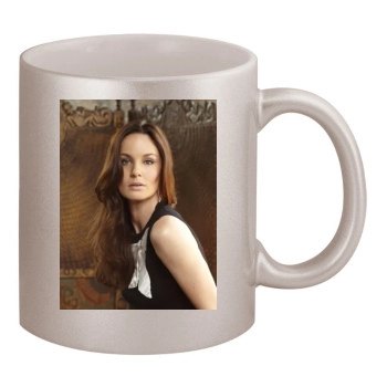 Sarah Wayne Callies 11oz Metallic Silver Mug