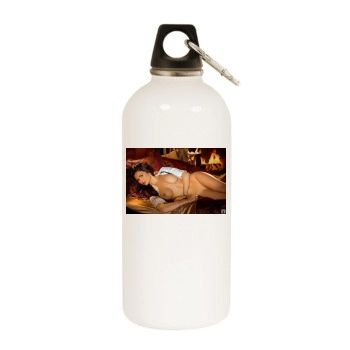 Sasckya Porto White Water Bottle With Carabiner