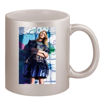 Sasha Pivovarova 11oz Metallic Silver Mug