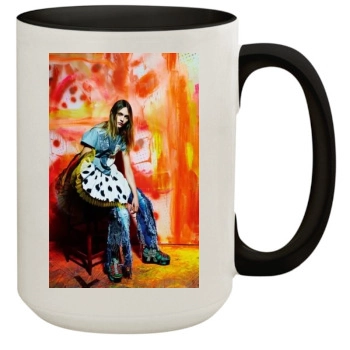 Sasha Pivovarova 15oz Colored Inner & Handle Mug