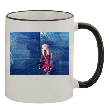 Sasha Pivovarova 11oz Colored Rim & Handle Mug