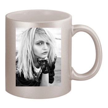 Sasha Pivovarova 11oz Metallic Silver Mug