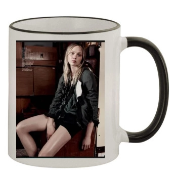 Sasha Pivovarova 11oz Colored Rim & Handle Mug