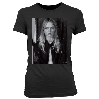 Sasha Pivovarova Women's Junior Cut Crewneck T-Shirt