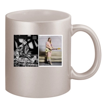 Sasha Pivovarova 11oz Metallic Silver Mug