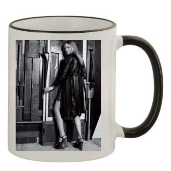 Sasha Pivovarova 11oz Colored Rim & Handle Mug