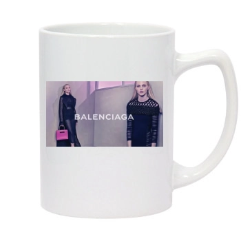 Sasha Pivovarova 14oz White Statesman Mug