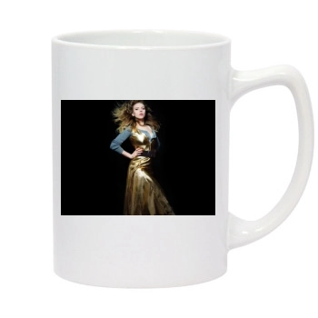 Scarlett Johansson 14oz White Statesman Mug