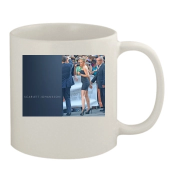 Scarlett Johansson 11oz White Mug