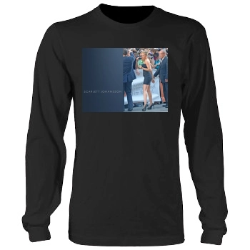 Scarlett Johansson Men's Heavy Long Sleeve TShirt