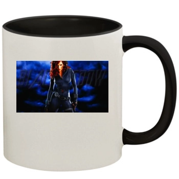 Scarlett Johansson 11oz Colored Inner & Handle Mug