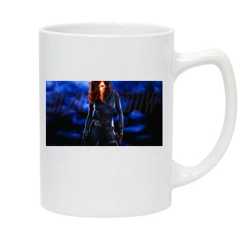 Scarlett Johansson 14oz White Statesman Mug