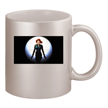 Scarlett Johansson 11oz Metallic Silver Mug