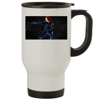 Scarlett Johansson Stainless Steel Travel Mug