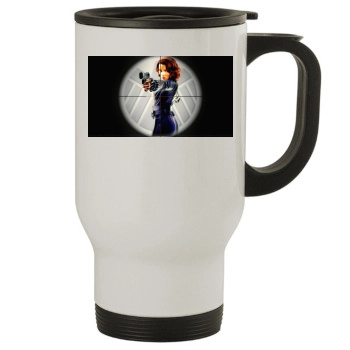 Scarlett Johansson Stainless Steel Travel Mug