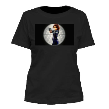 Scarlett Johansson Women's Cut T-Shirt