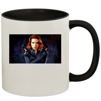 Scarlett Johansson 11oz Colored Inner & Handle Mug