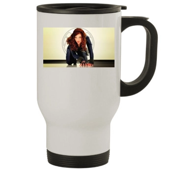 Scarlett Johansson Stainless Steel Travel Mug