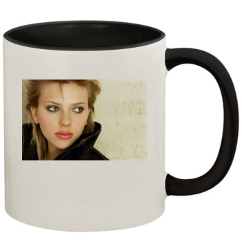 Scarlett Johansson 11oz Colored Inner & Handle Mug