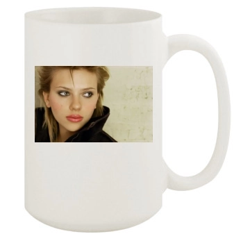 Scarlett Johansson 15oz White Mug