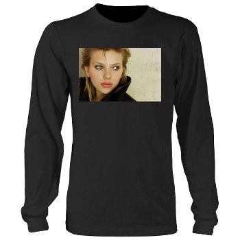 Scarlett Johansson Men's Heavy Long Sleeve TShirt