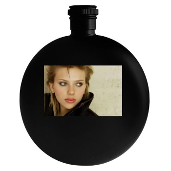 Scarlett Johansson Round Flask