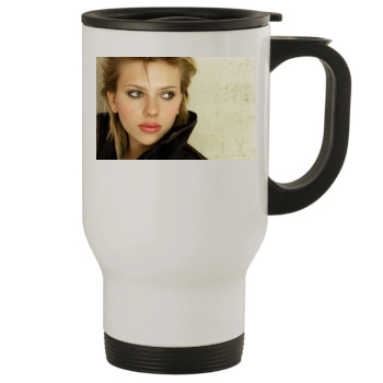 Scarlett Johansson Stainless Steel Travel Mug