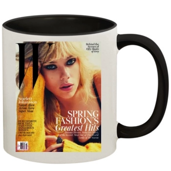 Scarlett Johansson 11oz Colored Inner & Handle Mug