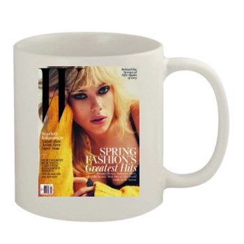 Scarlett Johansson 11oz White Mug