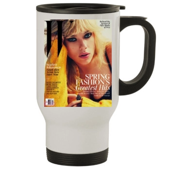 Scarlett Johansson Stainless Steel Travel Mug