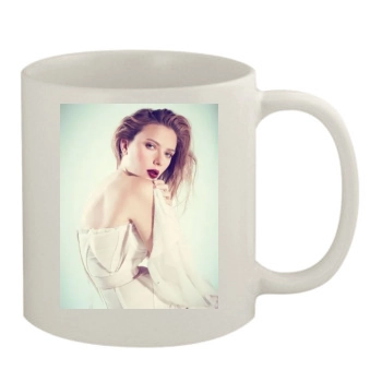 Scarlett Johansson 11oz White Mug