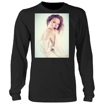 Scarlett Johansson Men's Heavy Long Sleeve TShirt