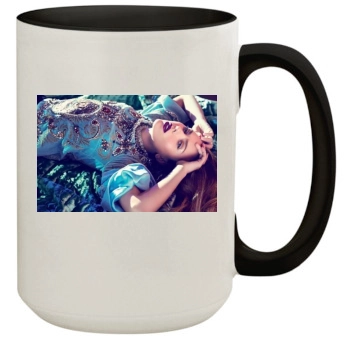 Scarlett Johansson 15oz Colored Inner & Handle Mug