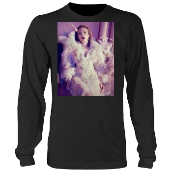 Scarlett Johansson Men's Heavy Long Sleeve TShirt