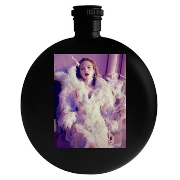 Scarlett Johansson Round Flask