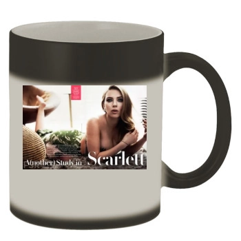 Scarlett Johansson Color Changing Mug