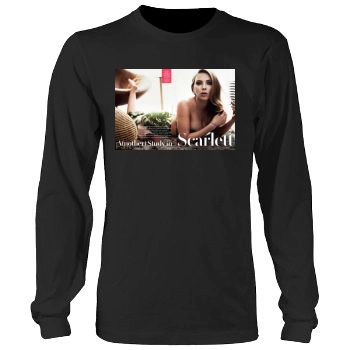 Scarlett Johansson Men's Heavy Long Sleeve TShirt