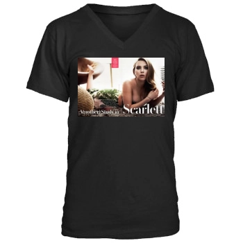 Scarlett Johansson Men's V-Neck T-Shirt