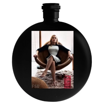 Scarlett Johansson Round Flask