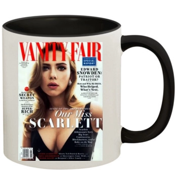 Scarlett Johansson 11oz Colored Inner & Handle Mug