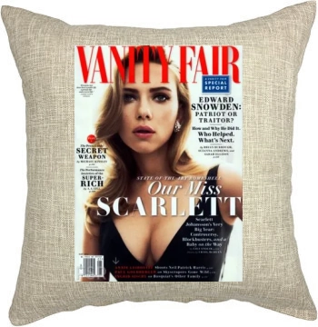 Scarlett Johansson Pillow