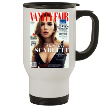 Scarlett Johansson Stainless Steel Travel Mug