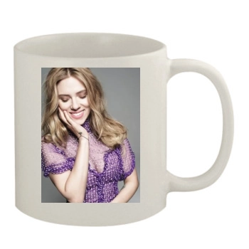 Scarlett Johansson 11oz White Mug