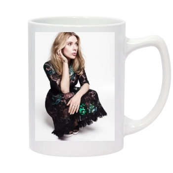 Scarlett Johansson 14oz White Statesman Mug