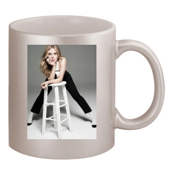 Scarlett Johansson 11oz Metallic Silver Mug