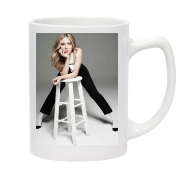 Scarlett Johansson 14oz White Statesman Mug