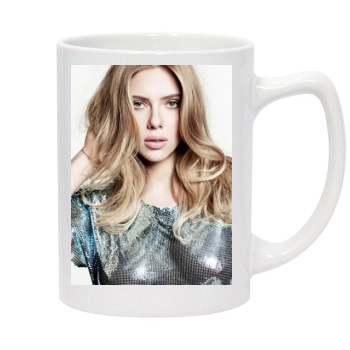 Scarlett Johansson 14oz White Statesman Mug